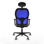 Chaise de Bureau avec Appui-tête Jorquera Piqueras y Crespo 1D036G1 Crème