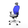 Chaise de Bureau avec Appui-tête Jorquera Piqueras y Crespo 1D086N1 Gris clair