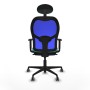 Chaise de Bureau avec Appui-tête Jorquera Piqueras y Crespo 1D036G1 Turquoise