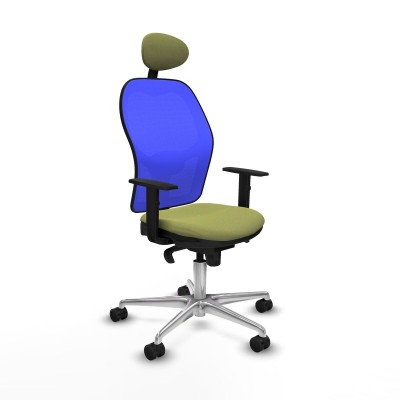 Chaise de Bureau avec Appui-tête Jorquera Piqueras y Crespo 1D086N1 Vert