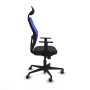 Office Chair with Headrest Jorquera Piqueras y Crespo 1D036G1 Black