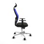 Office Chair with Headrest Jorquera Piqueras y Crespo 1D086N1 Black