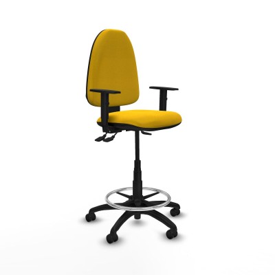 Chaise de Bureau Piqueras y Crespo B1D01RF Jaune Grande