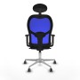 Office Chair with Headrest Jorquera Piqueras y Crespo 1D086G1 Black