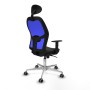 Office Chair with Headrest Jorquera Piqueras y Crespo 1D086G1 Black