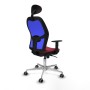 Chaise de Bureau avec Appui-tête Jorquera Piqueras y Crespo 1D086G1 Bordeaux