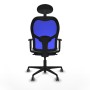 Chaise de Bureau avec Appui-tête Jorquera Piqueras y Crespo 1D036G1 Gris
