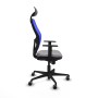 Chaise de Bureau avec Appui-tête Jorquera Piqueras y Crespo 1D036G1 Gris