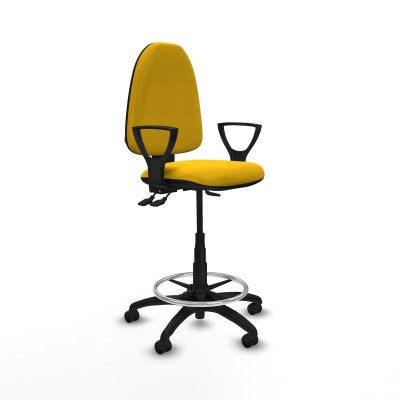 Chaise de Bureau Piqueras y Crespo BFN01RF Jaune Grande
