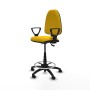 Chaise de Bureau Piqueras y Crespo BFN01RF Jaune Grande
