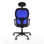 Chaise de Bureau avec Appui-tête Jorquera Piqueras y Crespo 1D036G1 Blanc