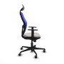 Office Chair with Headrest Jorquera Piqueras y Crespo 1D036G1 White
