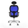 Chaise de Bureau avec Appui-tête Jorquera Piqueras y Crespo 1D086G1 Gris clair