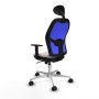Office Chair with Headrest Jorquera Piqueras y Crespo 1D086N1 White