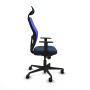 Chaise de Bureau avec Appui-tête Jorquera Piqueras y Crespo 1D036N1 Blue marine