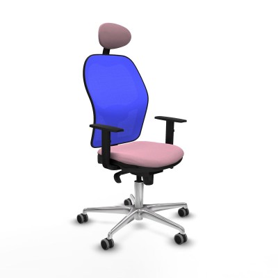 Chaise de Bureau avec Appui-tête Jorquera Piqueras y Crespo 1D086G1 Rose