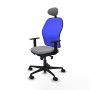 Chaise de Bureau avec Appui-tête Jorquera Piqueras y Crespo 1D036N1 Gris