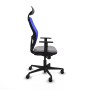 Chaise de Bureau avec Appui-tête Jorquera Piqueras y Crespo 1D036N1 Gris