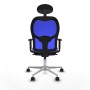 Chaise de Bureau avec Appui-tête Jorquera Piqueras y Crespo 1D086N1 Lila