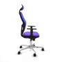 Chaise de Bureau avec Appui-tête Jorquera Piqueras y Crespo 1D086N1 Lila