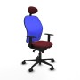 Chaise de Bureau avec Appui-tête Jorquera Piqueras y Crespo 1D036N1 Bordeaux