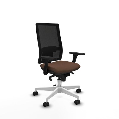 Chaise de Bureau Piqueras y Crespo 3D026N0 Brun foncé