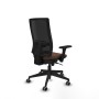 Chaise de Bureau Piqueras y Crespo 3D066G0 Brun foncé