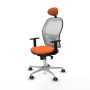 Office Chair with Headrest Jorquera Piqueras y Crespo 1D086G1 Orange