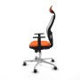 Office Chair with Headrest Jorquera Piqueras y Crespo 1D086G1 Orange