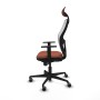 Chaise de Bureau avec Appui-tête Jorquera Piqueras y Crespo 1D036G1 Blanc Marron