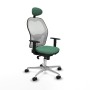 Chaise de Bureau avec Appui-tête Jorquera Piqueras y Crespo 1D086N1 Vert émeraude