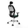 Chaise de Bureau avec Appui-tête Jorquera Piqueras y Crespo 1D086N1 Vert émeraude
