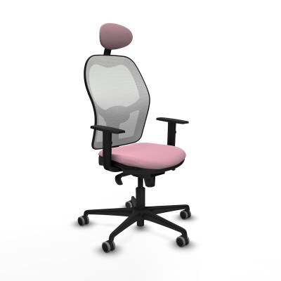 Chaise de Bureau avec Appui-tête Jorquera Piqueras y Crespo 1D036G1 Rose