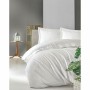 Parure de couette Blanc 220 x 240 cm