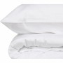 Parure de couette Blanc 220 x 240 cm