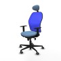 Office Chair with Headrest Jorquera Piqueras y Crespo 1D036G1 Sky blue