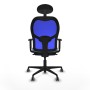 Office Chair with Headrest Jorquera Piqueras y Crespo 1D036G1 Sky blue