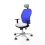 Office Chair with Headrest Jorquera Piqueras y Crespo 1D086G1 White