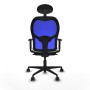 Office Chair with Headrest Jorquera Piqueras y Crespo 1D036N1 White