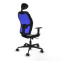 Office Chair with Headrest Jorquera Piqueras y Crespo 1D036N1 White