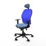 Office Chair with Headrest Jorquera Piqueras y Crespo 1D036N1 Sky blue