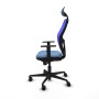 Office Chair with Headrest Jorquera Piqueras y Crespo 1D036N1 Sky blue