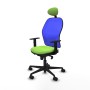 Office Chair with Headrest Jorquera Piqueras y Crespo 1D036N1 Pistachio