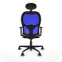 Office Chair with Headrest Jorquera Piqueras y Crespo 1D036N1 Pistachio