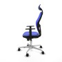 Office Chair with Headrest Jorquera Piqueras y Crespo 1D086N1 Light Blue