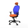 Chaise de Bureau avec Appui-tête Jorquera Piqueras y Crespo 1D036N1 Orange