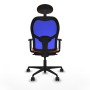 Chaise de Bureau avec Appui-tête Jorquera Piqueras y Crespo 1D036N1 Orange