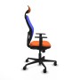 Chaise de Bureau avec Appui-tête Jorquera Piqueras y Crespo 1D036N1 Orange