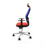 Chaise de Bureau avec Appui-tête Jorquera Piqueras y Crespo 1D086N1 Orange Foncé