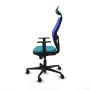 Office Chair with Headrest Jorquera Piqueras y Crespo 1D036N1 Turquoise